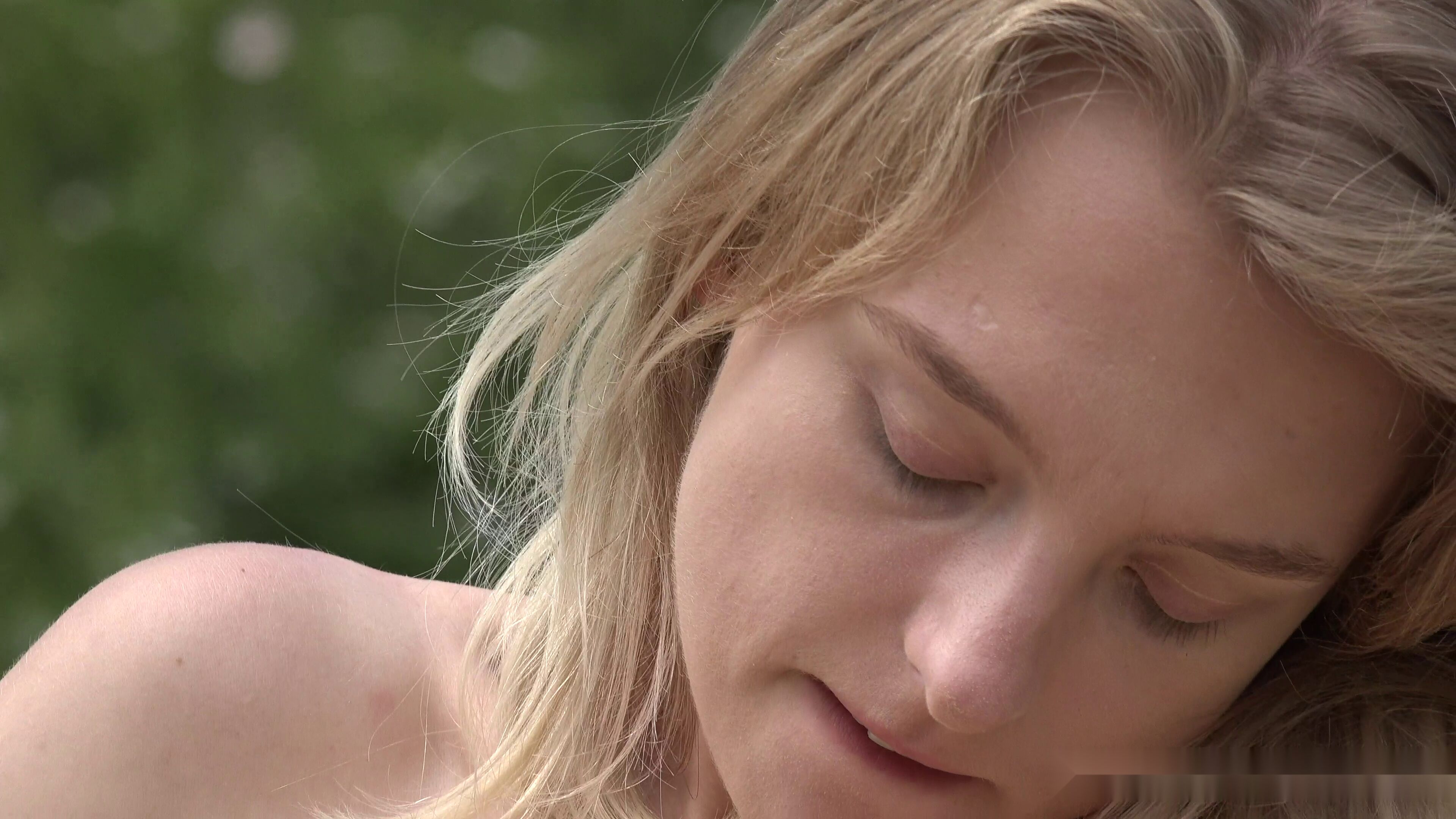 Innocent Teen Explores Nature's Pleasures